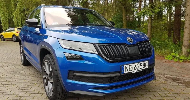 Skoda Kodiaq cena 145900 przebieg: 156000, rok produkcji 2019 z Bolków małe 529